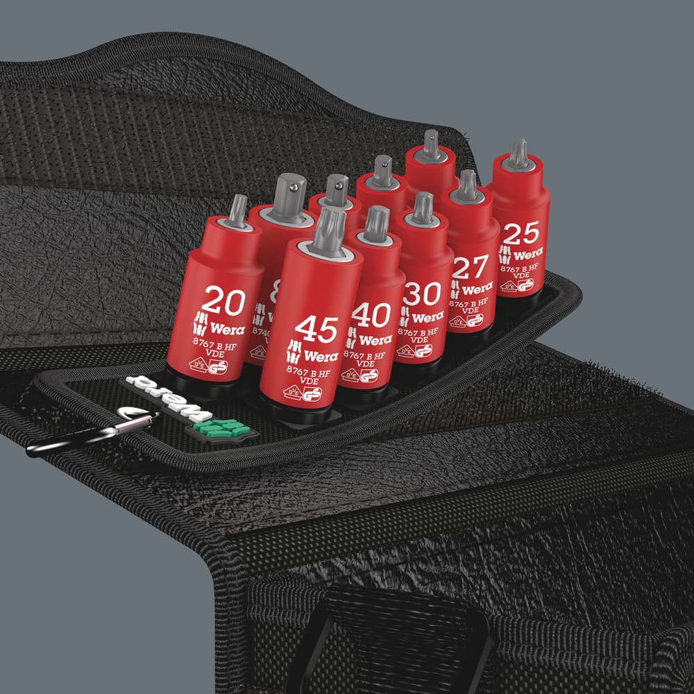 Wera Pojas B VDE 1 Zyklop set gedora TORX®, 3/8", 10 komada, 05004930001 - slika 10