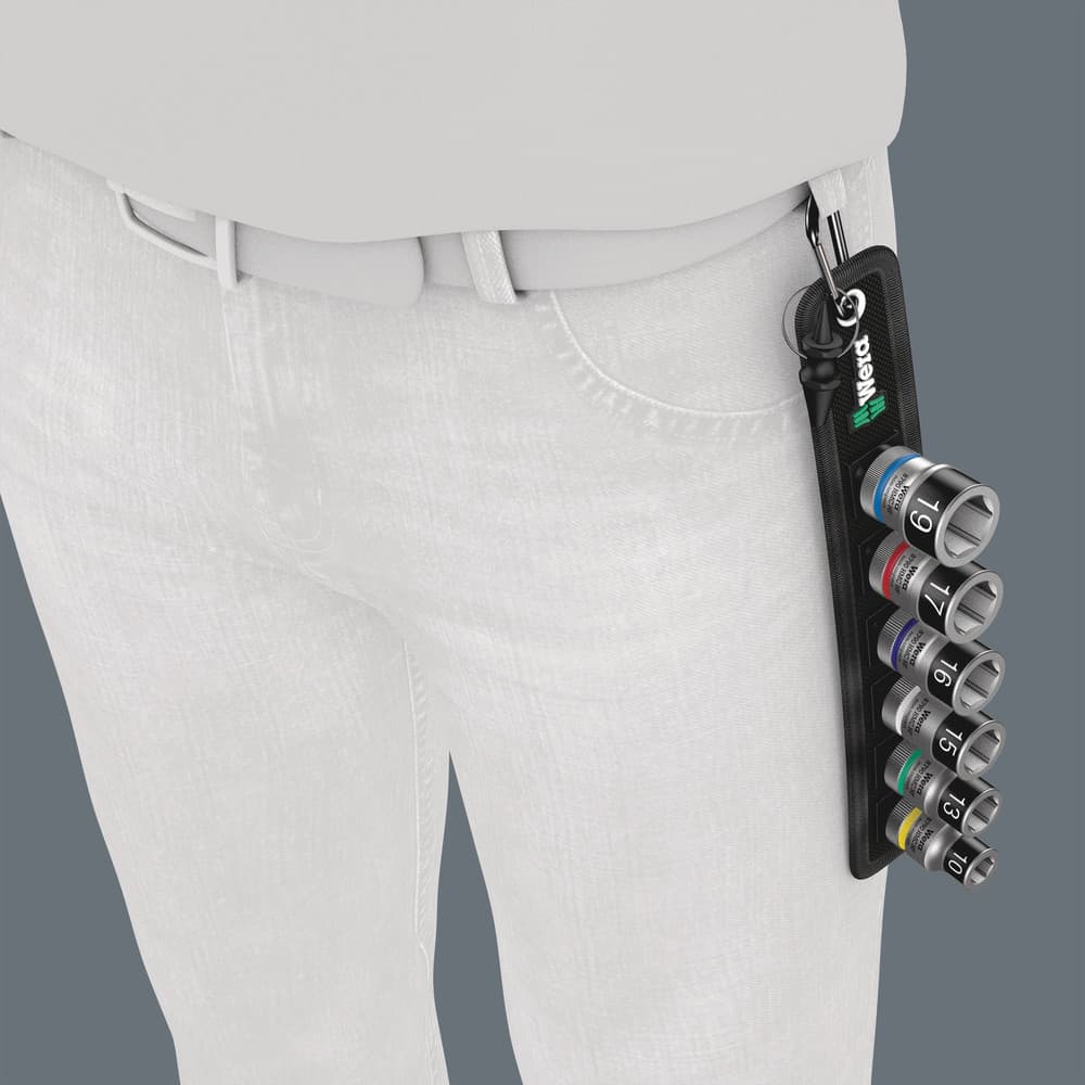 Wera Pojas C 1 Zyklop set gedora, 1/2", 7 komada, 05003995001 - slika 10