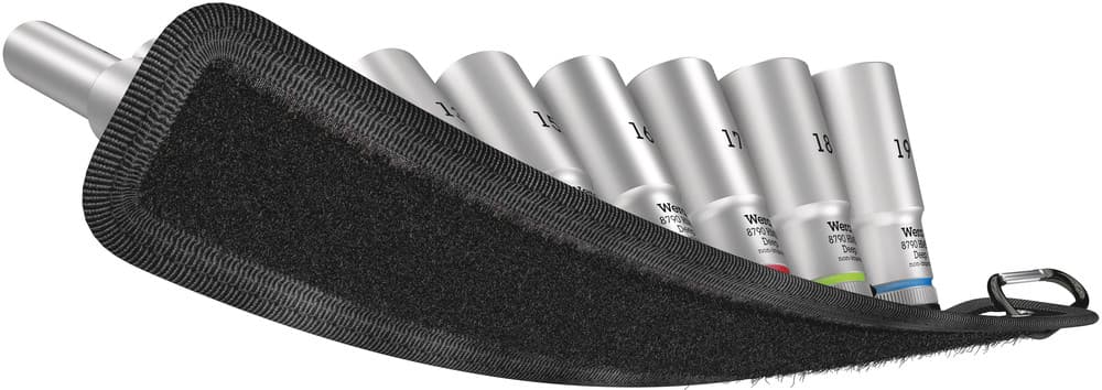 Wera Pojas sa setom dubokih nasadnih ključeva, 3/8", 9 komada, 05004545001 - slika 8