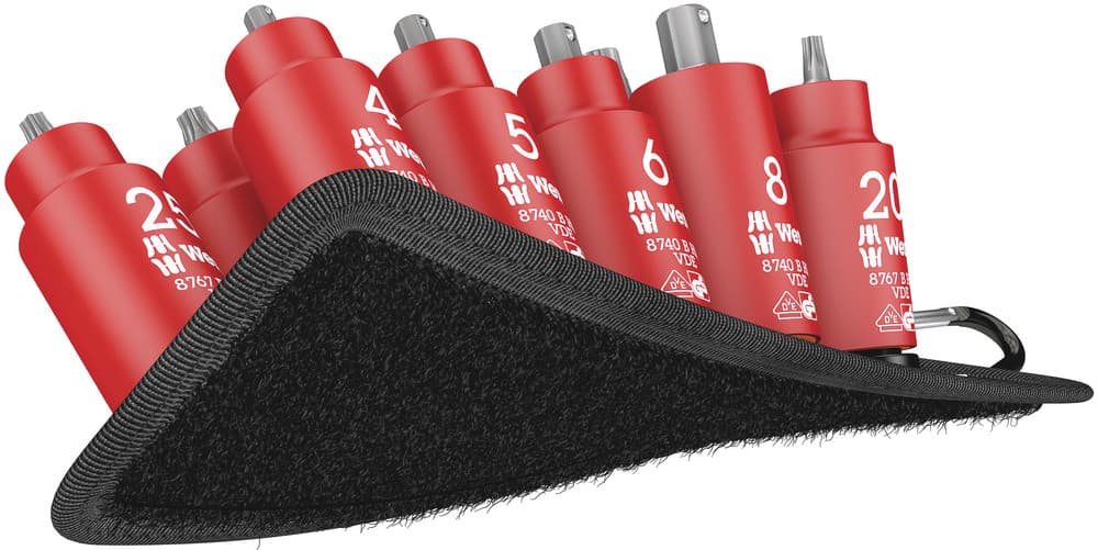 Wera Pojas B VDE 1 Zyklop set gedora TORX®, 3/8", 10 komada, 05004930001 - slika 8