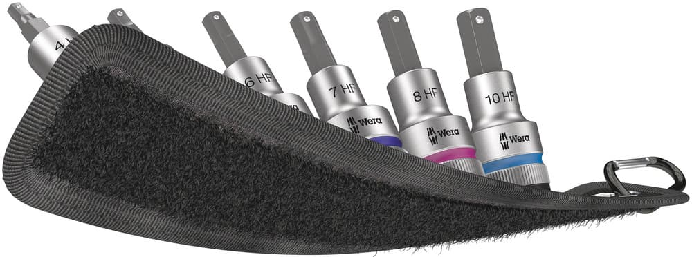 Wera Pojas C 2 Zyklop set gedora, 1/2", 6 komada, 05003996001 - slika 7