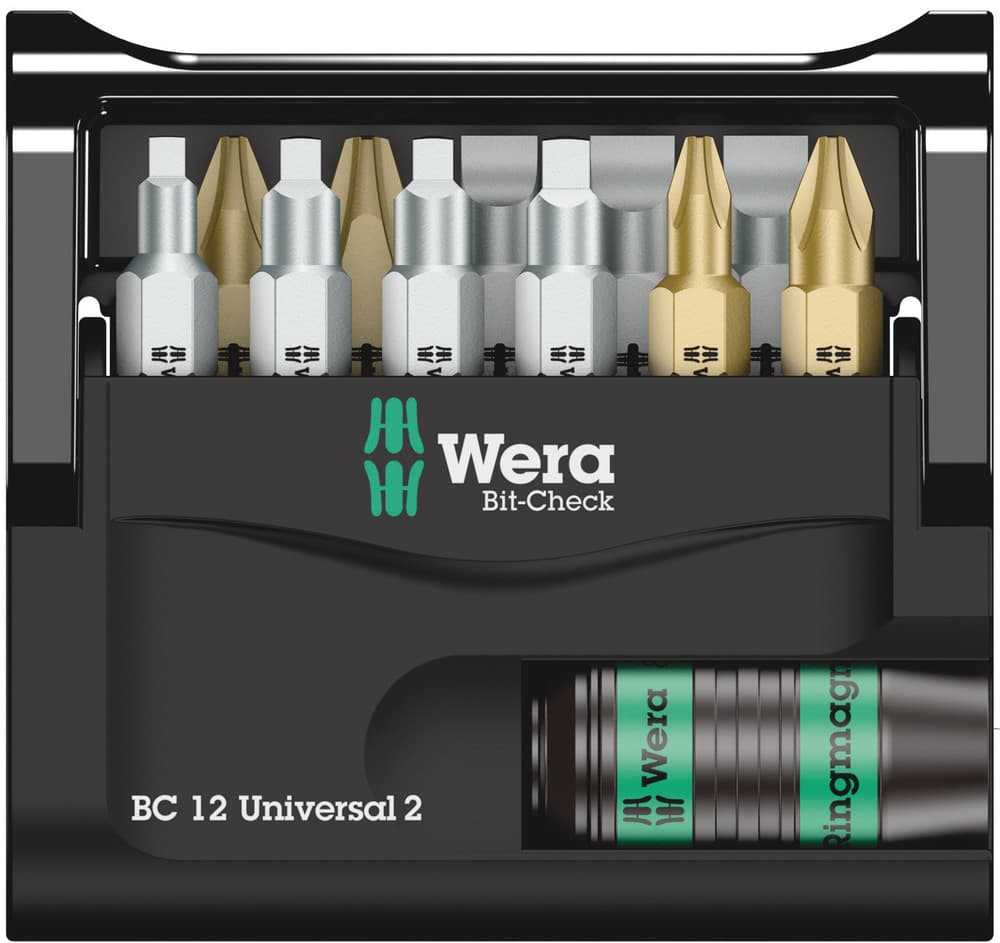 Wera Bit-Check 12 Universal 2 set bitova, 12 komada, 05057429001 - slika 6