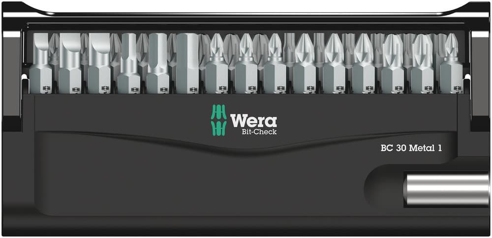 Wera Bit-Check 30 Metal 1 set bitova, 30 komada, 05057434001 - slika 4