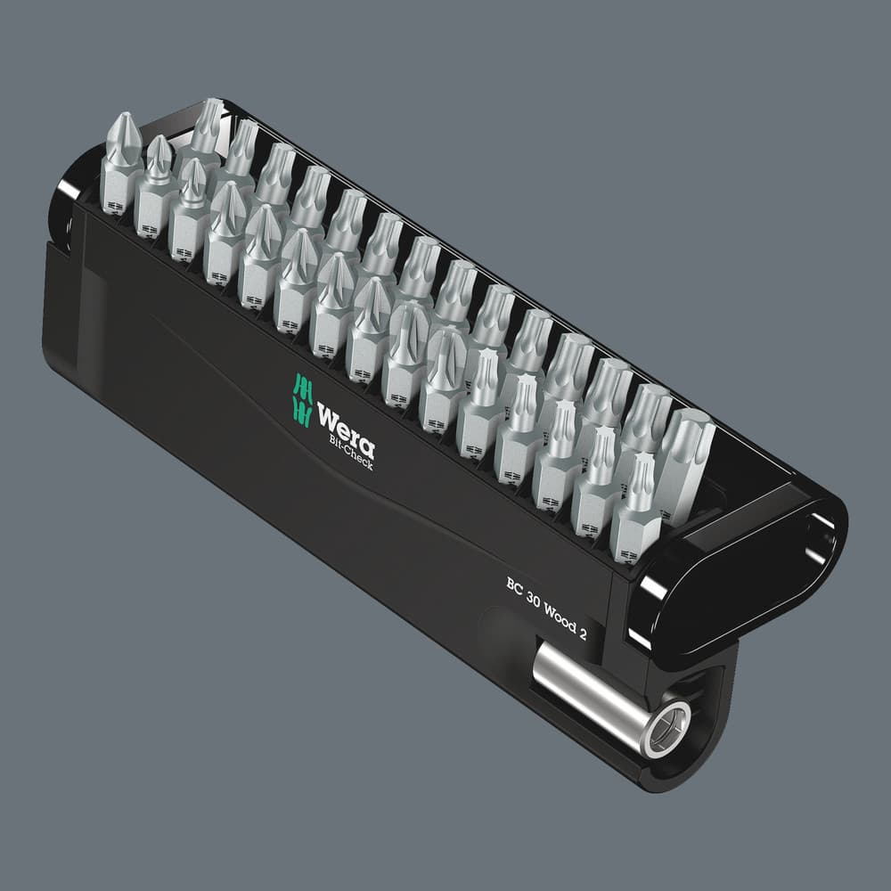 Wera Bit-Check 30 Wood 2 set bitova, 30 komada, 05057432001 - slika 5