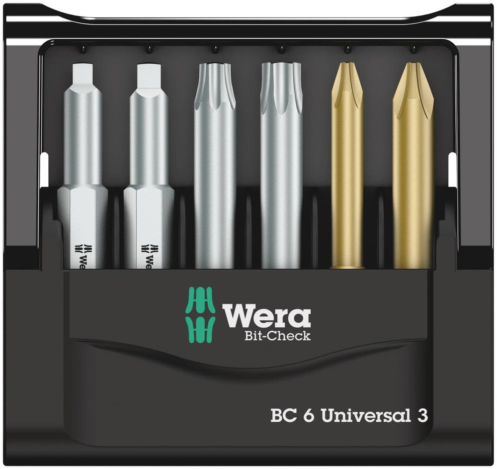 Wera Bit-Check 6 Universal set bitova, 6 komada, 05056479001 - slika 4