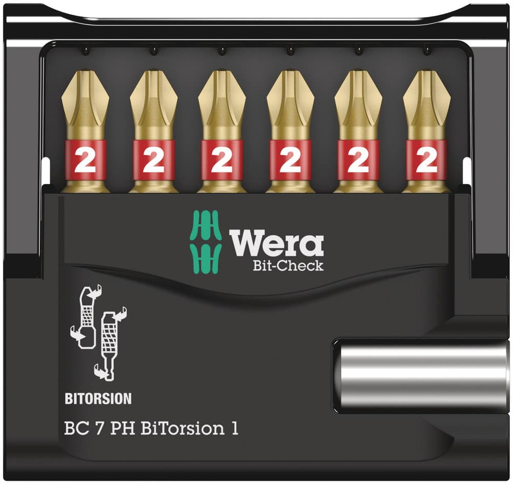 Wera Bit-Check 7 PH set bitova, 7 komada, 05056291001 - slika 5