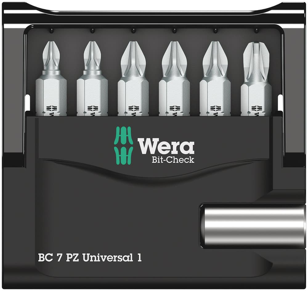 Wera Bit-Check 7 PZ set bitova, 7 komada, 05056296001 - slika 4
