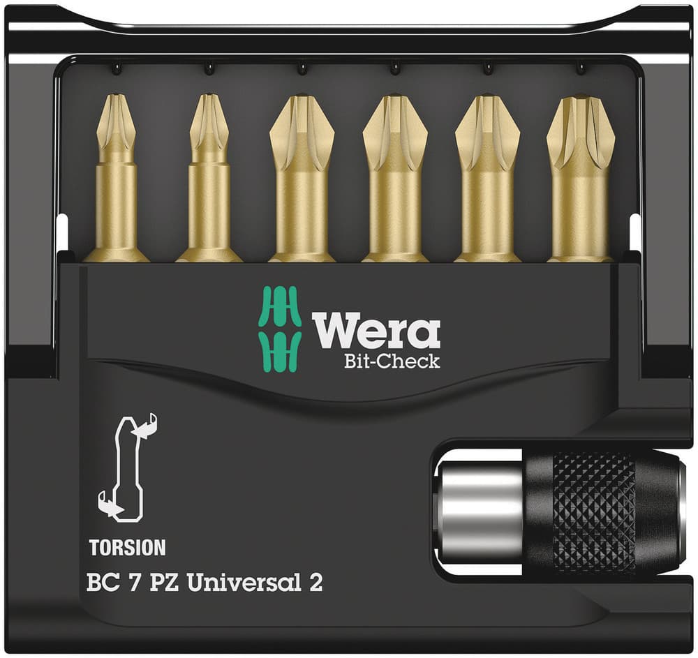 Wera Bit-Check 7 PZ set bitova, 7 komada, 05056157001 - slika 3