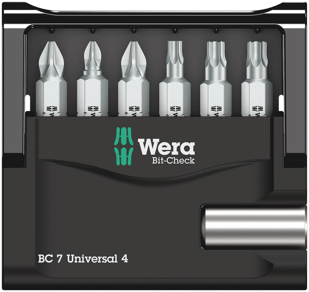 Wera Bit-Check 7 Universal 4 set bitova, 7 komada, 05135810001 - slika 5