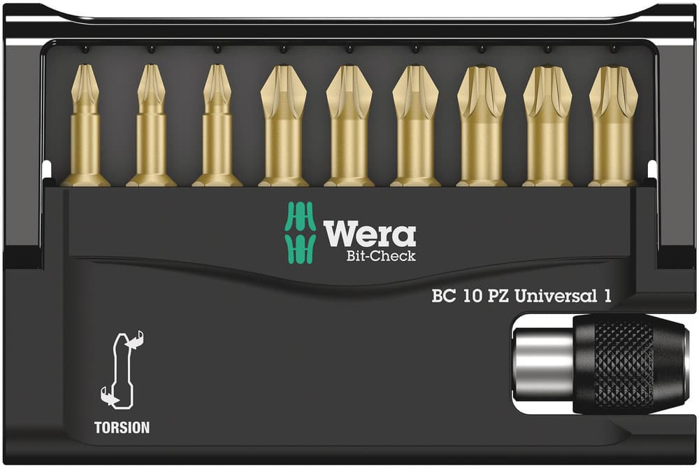 Wera Bit-Check 10 PZ set bitova, 10 komada, 05056163001 - slika 9