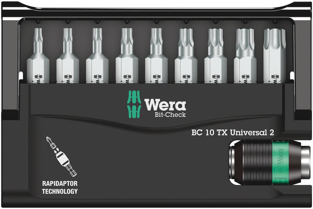 Wera Bit-Check 10 TX Universal 2 set bitova, 10 komada, 05057115001 - slika 9