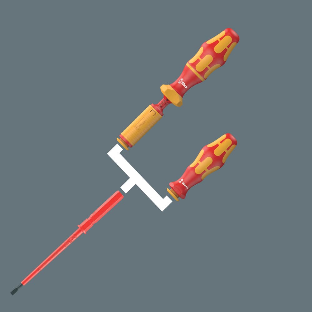 Wera Kraftform Kompakt VDE nastavak za odvijač 60 je, 0,6 x 3,5 x 154 mm, 05003406001 - slika 3