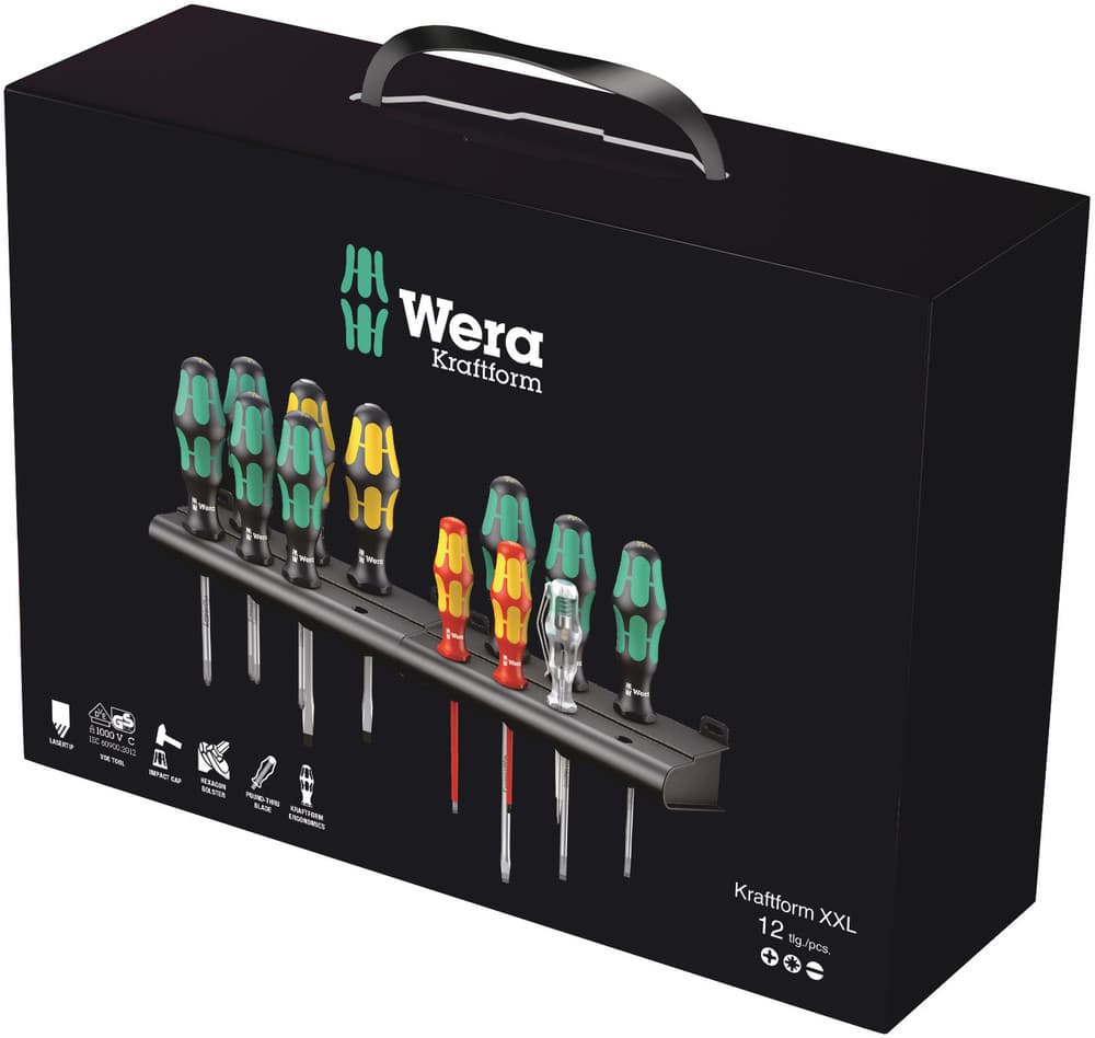 Wera Kraftform XXL set odvijača, 12 komada, 05051010001 - slika 10