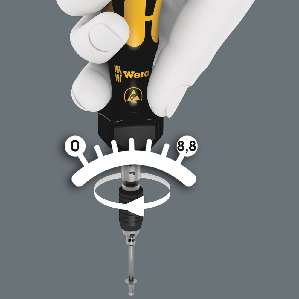 Wera Kraftform ESD moment odvijač , 7436 ESD x 0,30-1,00 NM, 05074788001 - slika 9