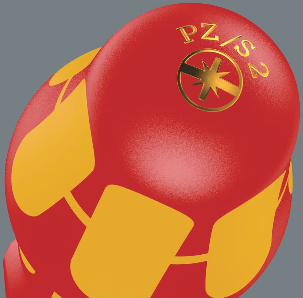 Wera 165 PZ / S # 1 + 2 set odvijača Kraftform plus serija 100. Sa smanjenim prečnikom sečiva, 2 komada, 05006470001 - slika 8