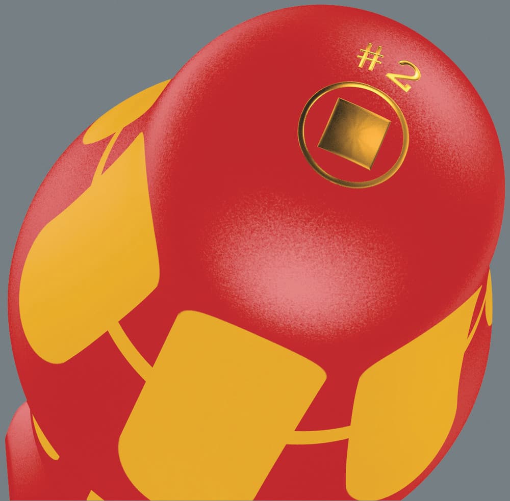 Wera 168 I VDE izolovani odvijač kvadratni, # 2 x 100 mm, 05004781001 - slika 8