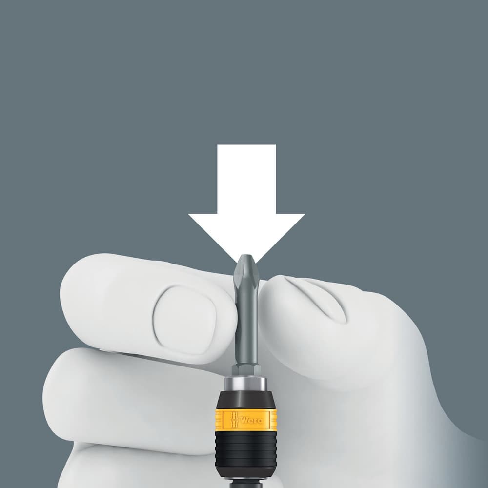 Wera 813 R ESD Odvijač sa držačem za bitove, 1/4 x 90 mm, 05051273001 - slika 5