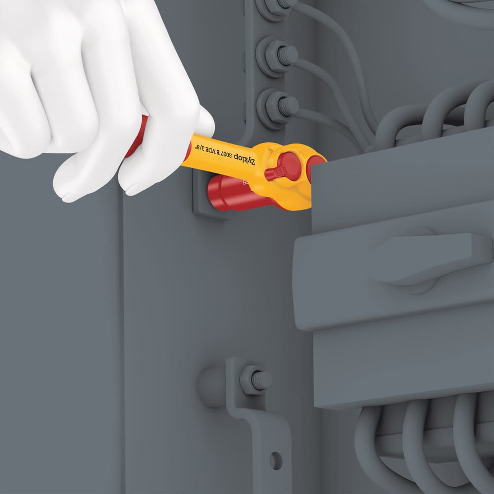 Wera 8007 B VDE izolovana Zyklop Račna, sa prekidačem, 3/8", 05004966001 - slika 5