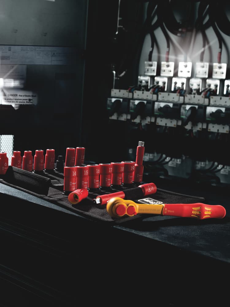 Wera 8100 VDE 1 Zyklop set gedora, izolovane, 3/8", metrički, 17 komada, 05004970001 - slika 8