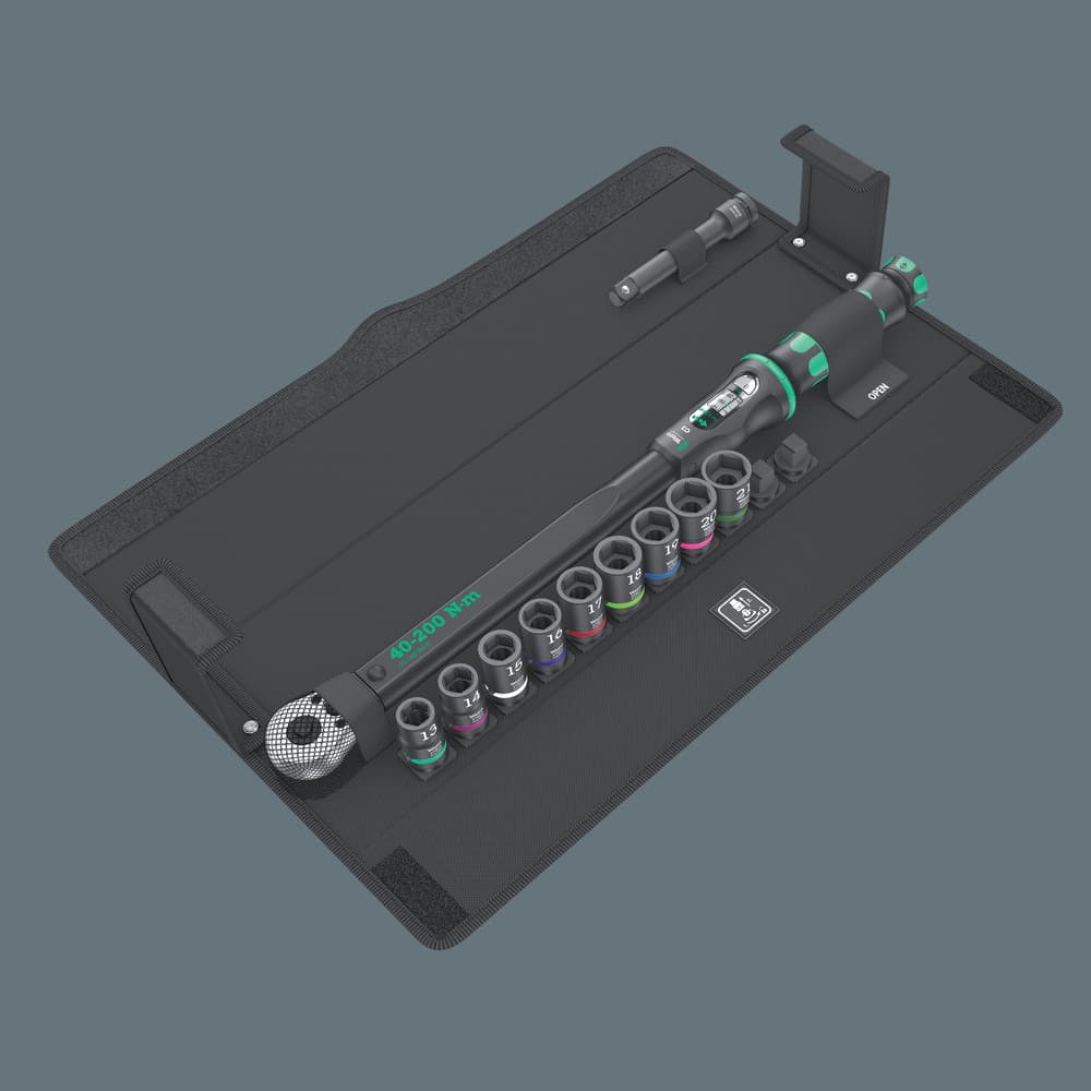Wera 9445 Tekstilna kutija za moment odvijač C 3, prazna, 520 x 100 x 78 mm, 05136498001 - slika 4