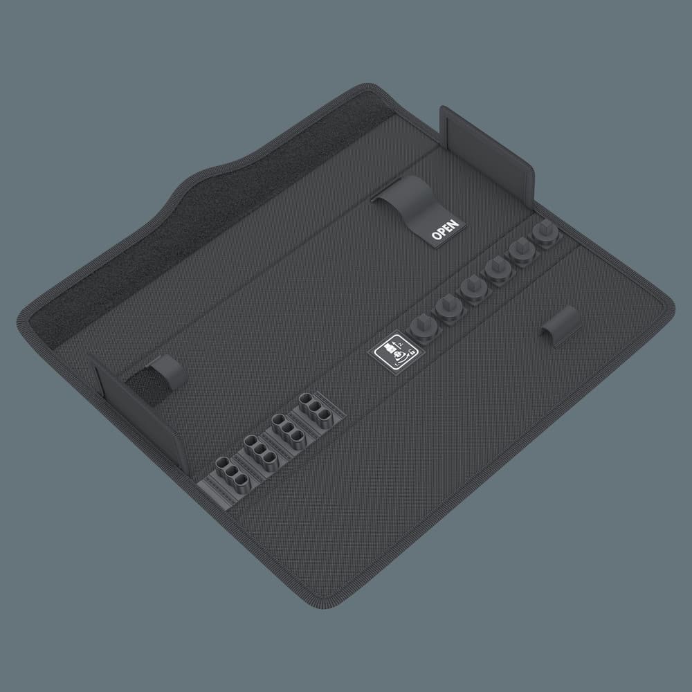 Wera 9446 Tekstilna kutija za moment odvijač A 6 set 1, prazna, 320 x 97 x 42 mm, 05136522001 - slika 5
