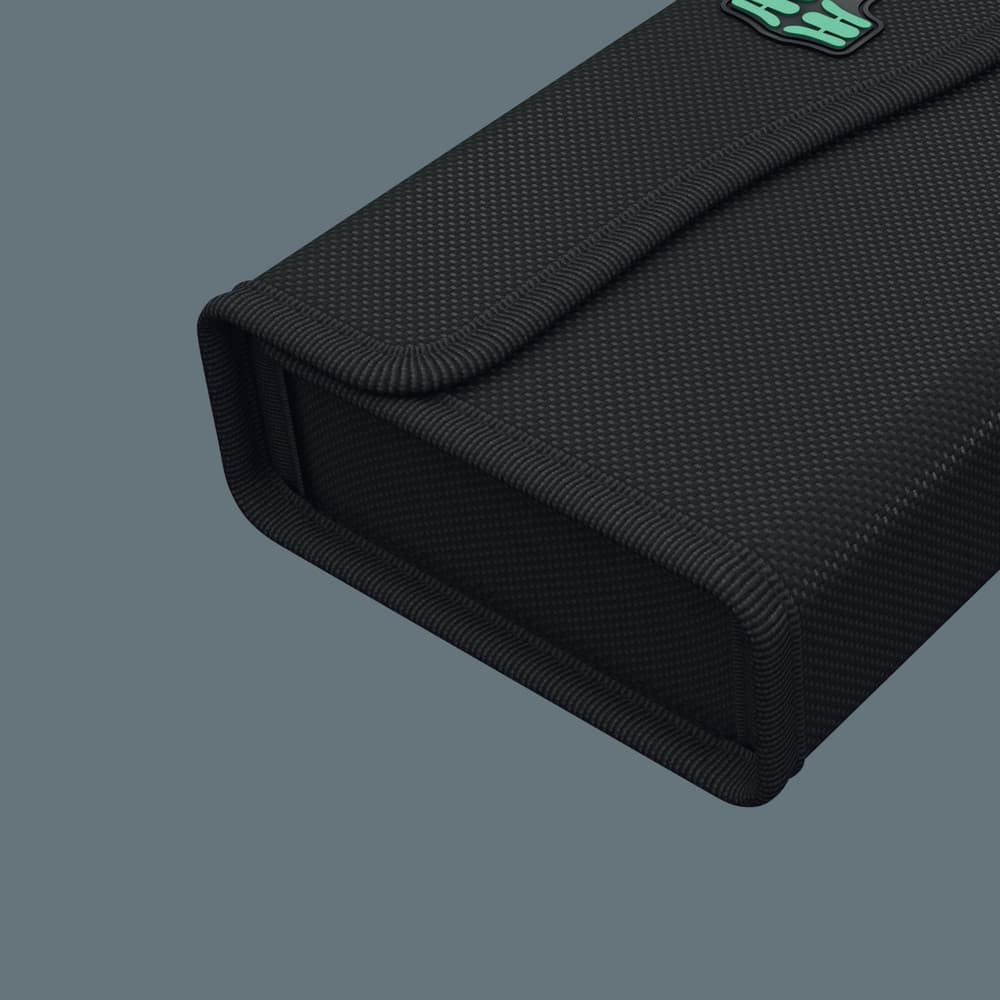 Wera 9402 Tekstilna kutija za nasadne ključeve 8740 C HF 1, prazna, 152 x 126 x 45 mm, 05136451001 - slika 3