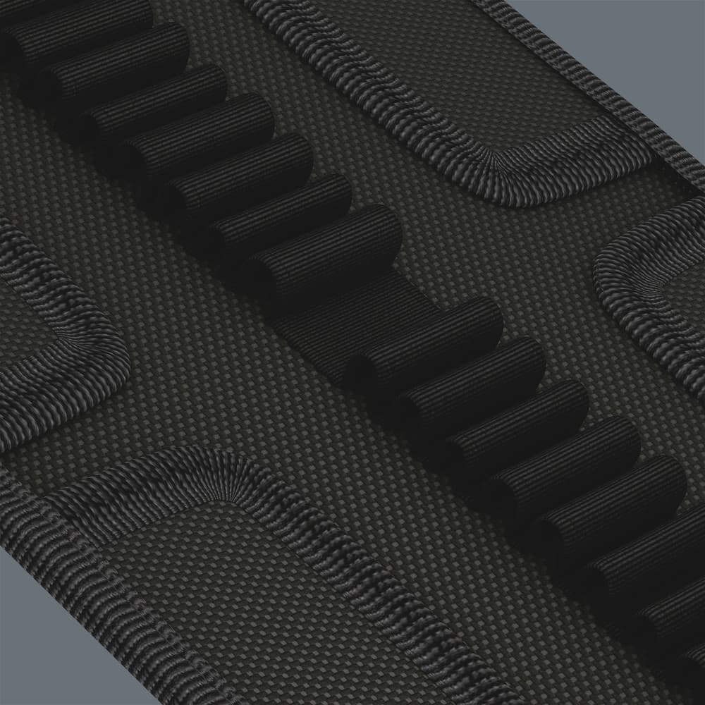 Wera 9413 Tekstilna kutija za Kraftform Kompakt set odvijača VDE 17, prazna, 240 x 148 x 47 mm, 05136462001 - slika 2