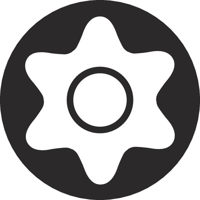 Wera 867/1 ZA TORX® bit sa centralnom iglom, TX 10 x 25 mm, 05066080001 - slika 3