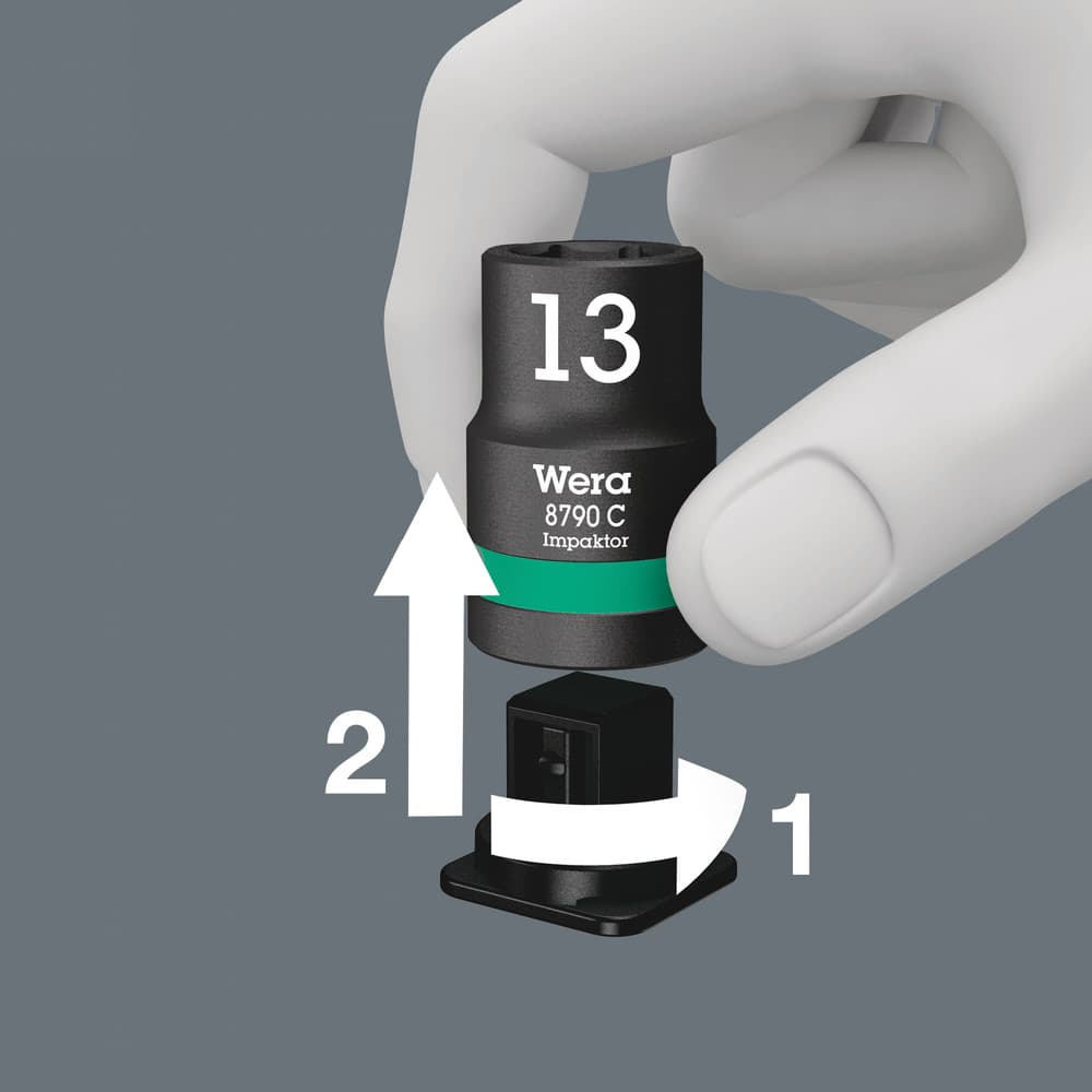 Wera Pojas C sa impact nasadnim ključevima, 1/2", 10 komada, 05004580001 - slika 6