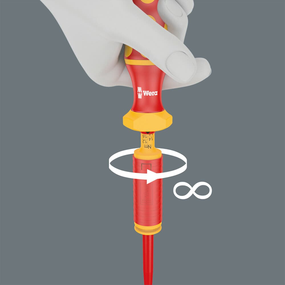 Wera VDE Kraftform moment odvijač , 7440 VDE x 0,3-1.2 Nm, 05074752001 - slika 7
