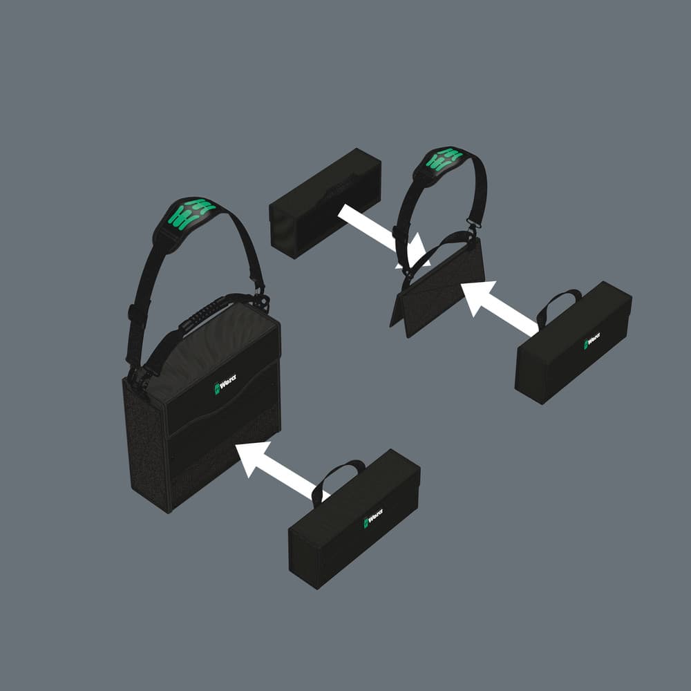 Wera Wera 2GO 3 kutija za alate, 130 x 325 x 80 mm, 05004352001 - slika 7