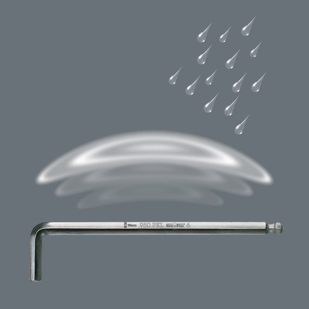Wera 950/9 Hex-Plus 1 set imbusa, metrički, hromirani, 9 komada, 05022087001 - slika 6