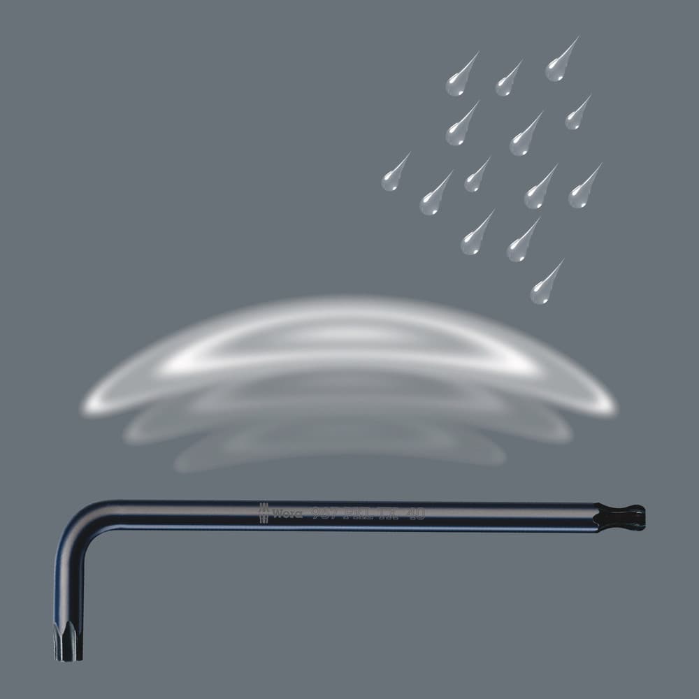 Wera 967/9 TX 1 set imbus ključeva, BlackLaser, 9 komada, 05024242001 - slika 5