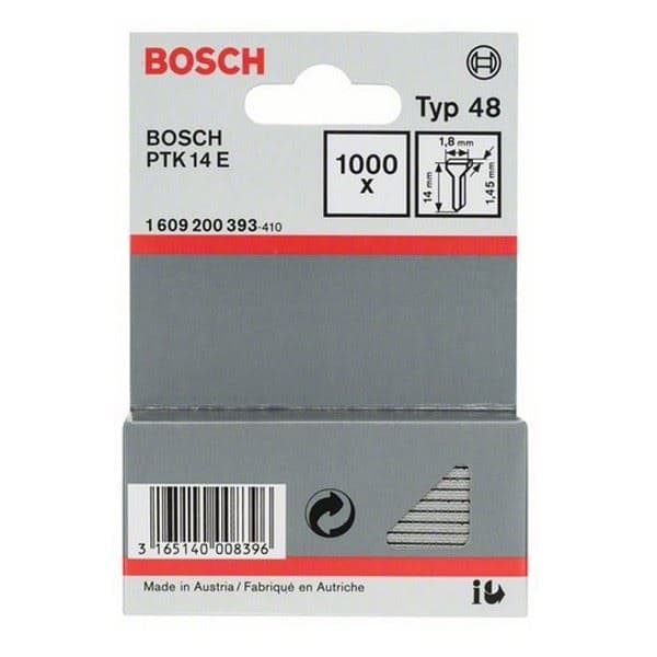 Ekser tip 48 Bosch 1609200393, 1,8 x 1,45 x 14 mm - slika 2