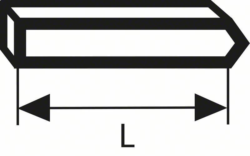 Čivija tip 40 Bosch 1609200381, 16 mm