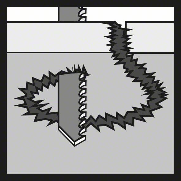 List ubodne testere T 244 D Bosch 2608630058, Speed za Drvo - slika 4