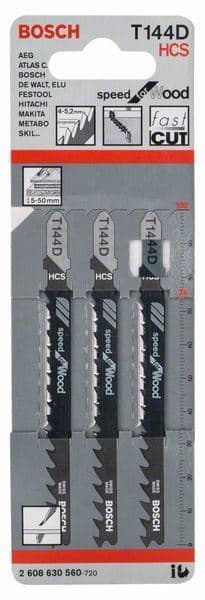 List ubodne testere T 144 D Bosch 2608630560, Speed za Drvo - slika 2