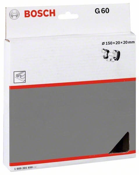 Brusna ploča za dvostranu brusilicu Bosch 1609201650, 150 mm, 20 mm, 60