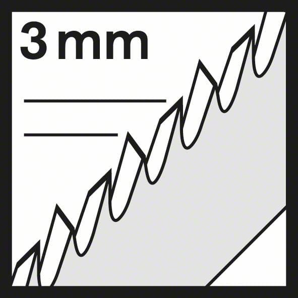 List ubodne testere T 301 CD Bosch 2608637591, Clean za Drvo - slika 3