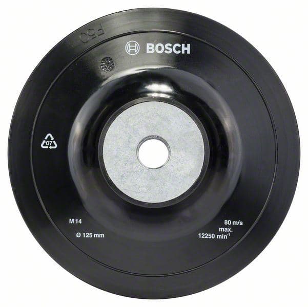 Potporni tanjir Standard M14 125 mm Bosch 1608601033, 125 mm, 12.500 min-1 - slika 2