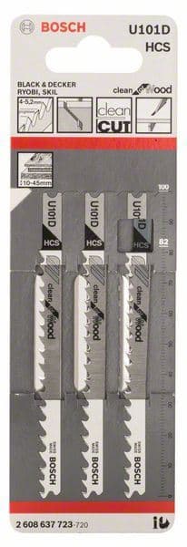 List ubodne testere U 101 D Bosch 2608637723, Clean za Drvo - slika 2