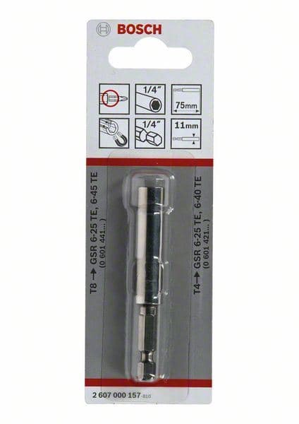 Univerzalni držači Bosch 2607000157, 1/4", 75 mm, 11 mm - slika 2