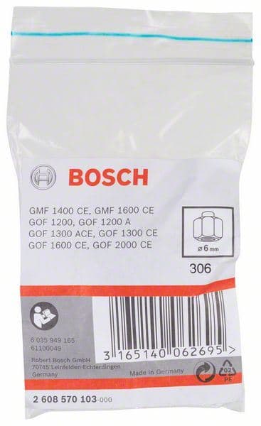 Stezna čaura Bosch 2608570103, 6 mm, 24 mm - slika 2