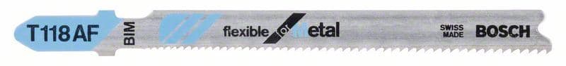 List ubodne testere T 118 AF Bosch 2608634774, Flexible za Metal