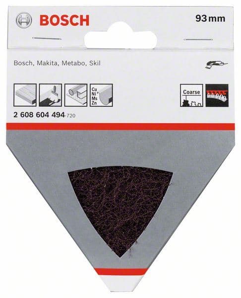 Flis Bosch 2608604494, 93 mm, 100, grubo - slika 2