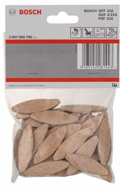 Pljosnati tipl Bosch 2607000796, 45 x 15 x 4 mm - slika 2