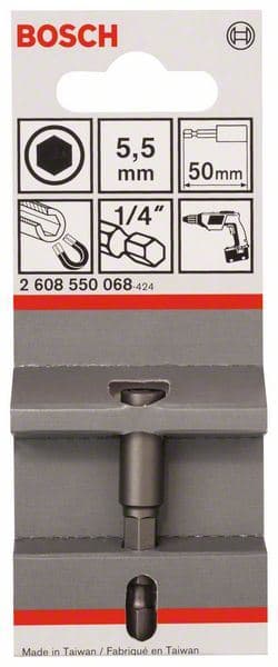 Nasadni ključevi Bosch 2608550068, 50 x 5,5 mm, M 3 - slika 2