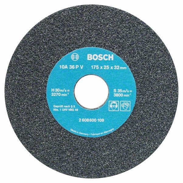 Brusna ploča za dvostranu brusilicu Bosch 2608600109, 175 mm, 32 mm, 36 - slika 2