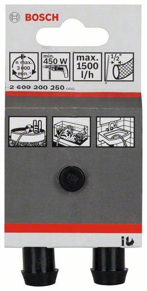 Pumpa za vodu Bosch 2609200250, 1500 l/h, 1/2", 3 m, 18 m, 10 Sec.