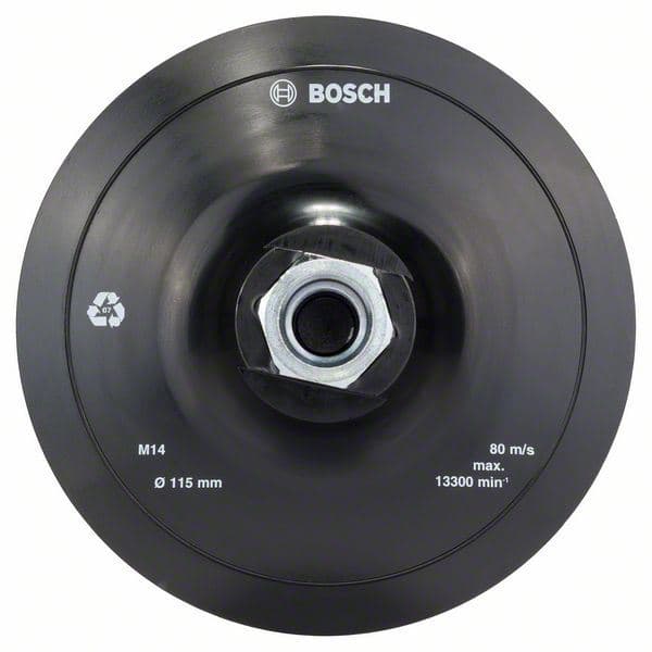 Potporni tanjir sa čičak trakom 115 mm Bosch 2608601076, 115 mm, 13.300 min-1 - slika 2